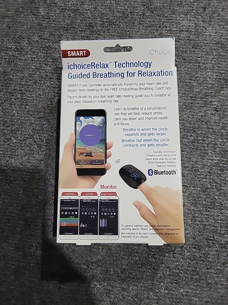 iChoice Relaxation Coach Pulse Oximeter OX200