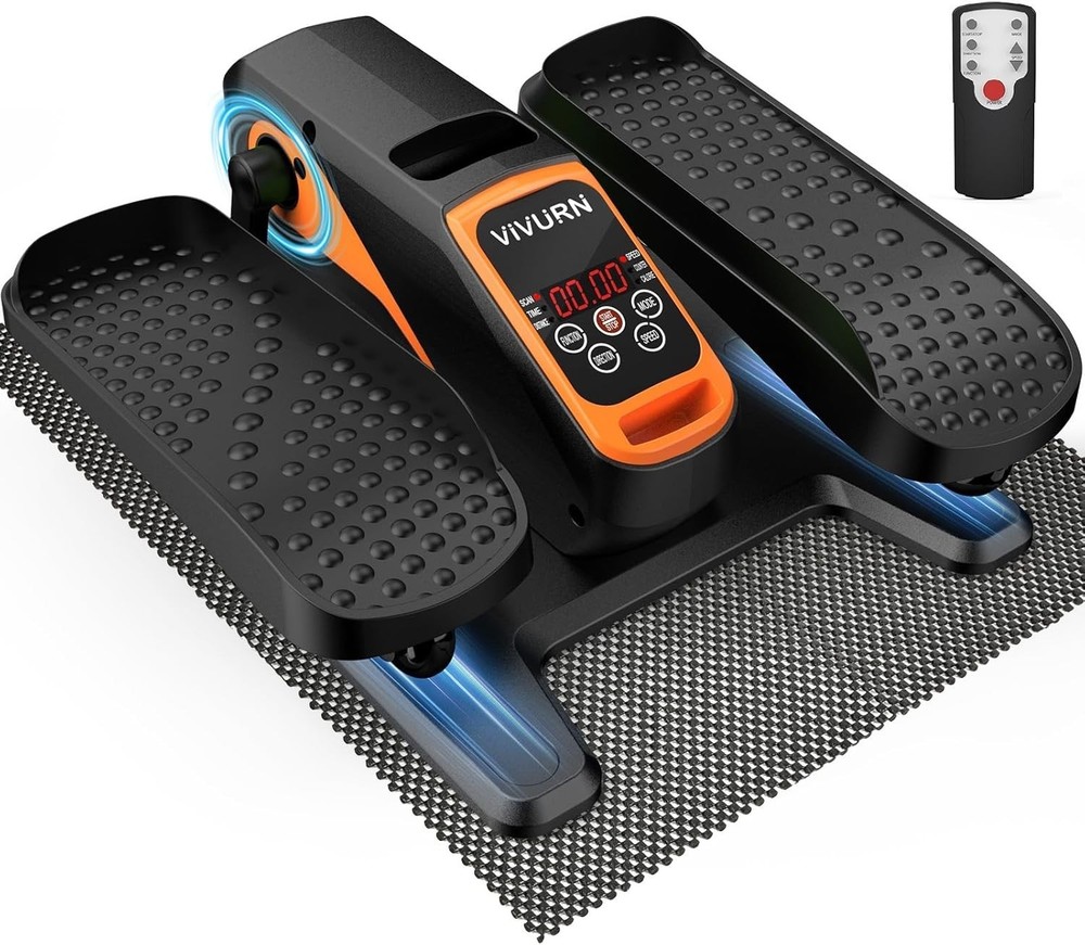 -018 Under Desk Elliptical 12 Speed 5 Modes Mini Motorized Leg Exerciser While