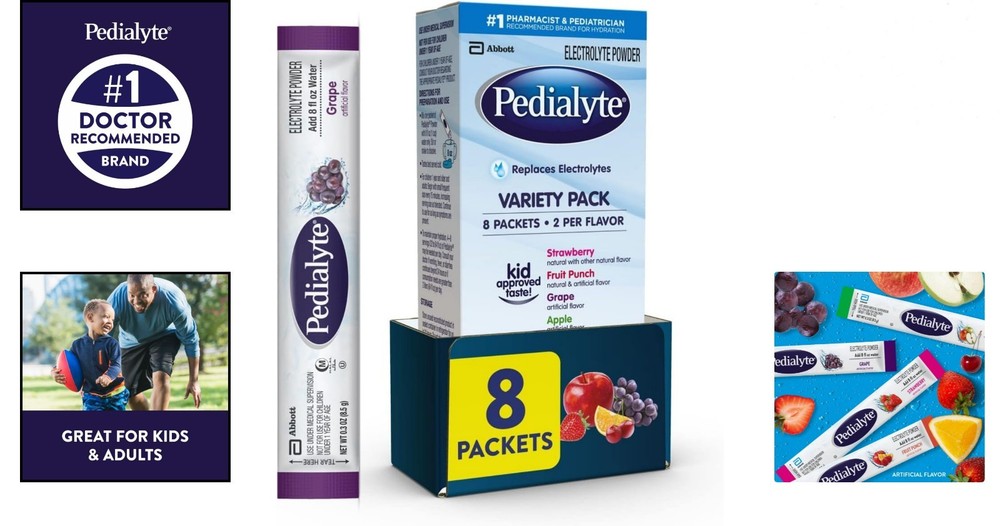 Hydrate Better – 8 Power-Packed Electrolyte Powder Packets for Active Lifestyles