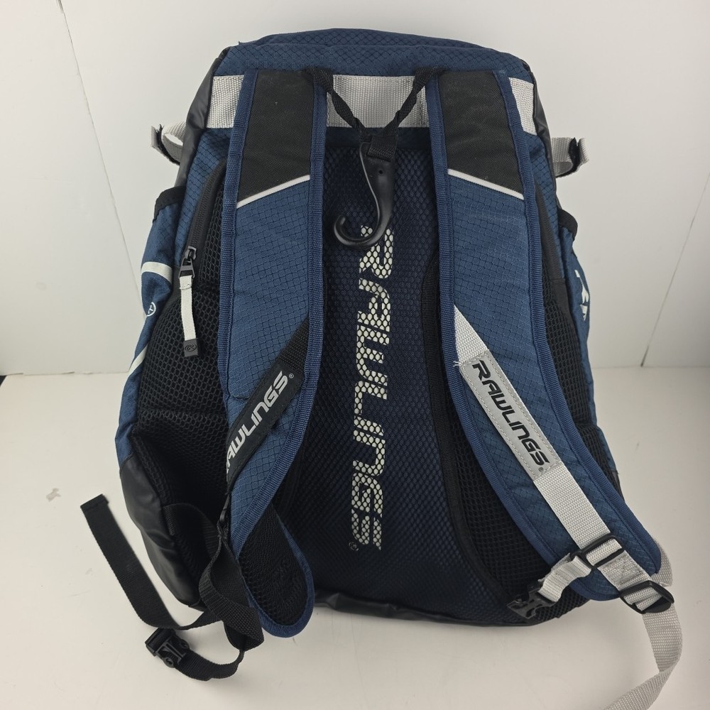 Rawlings Velo Baseball/Softball Backpack Navy Blue-Very Clean