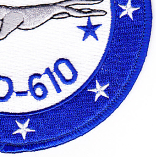 USS Hobby DD-610 Destroyer Ship Patch