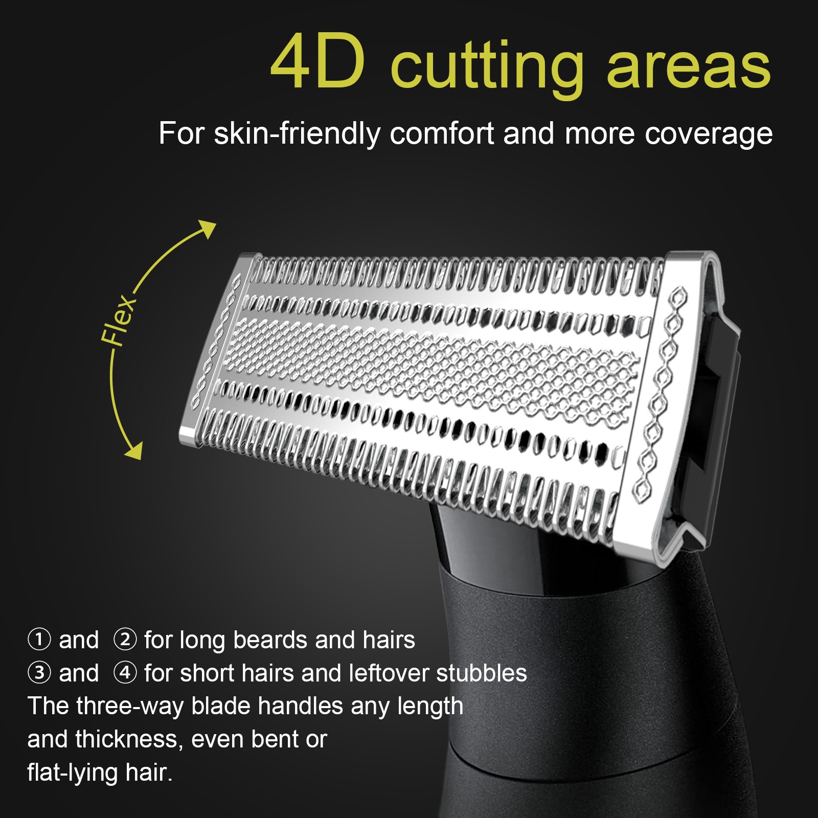 Trimmer Head Blade For Beard Hair Razor Compatible with BRAUN XT3 XT5 XT5300