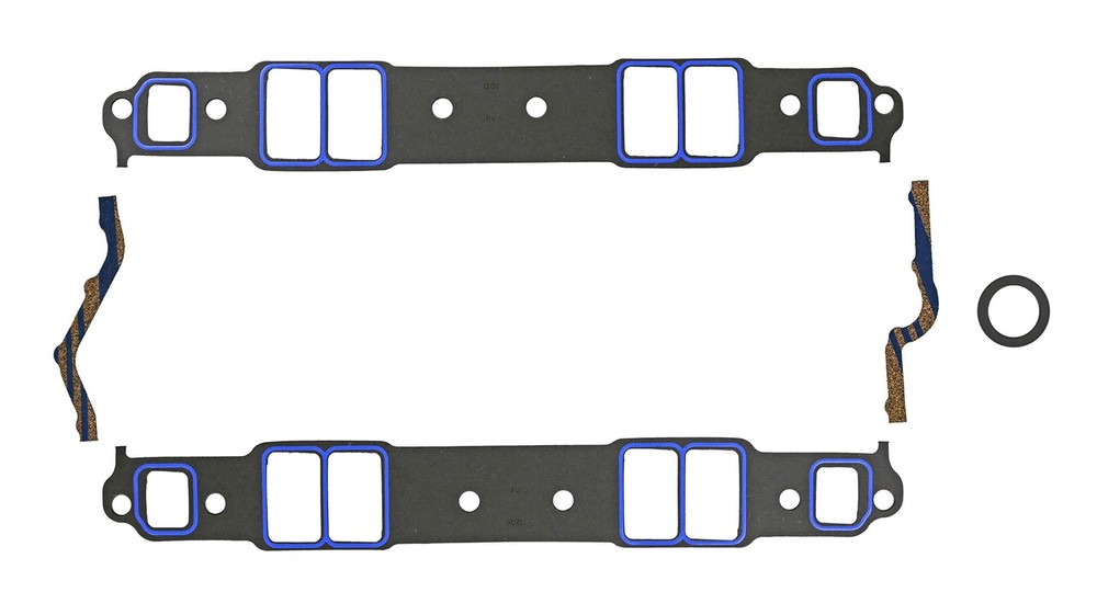 FEL-PRO 1206 Intake Manifold Gasket; Chevy Small Block; Rectangular; 1.31 Inch X