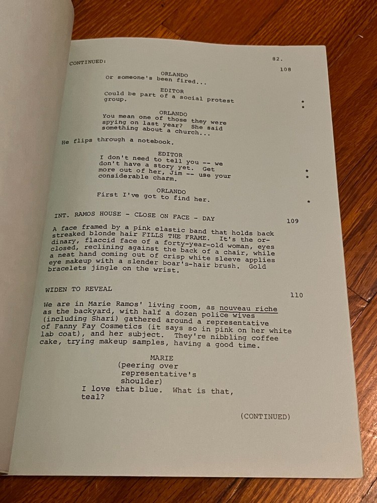 BEST KEPT SECRETS Original 1983 TV Movie Script Howard Hessman's Personal Script