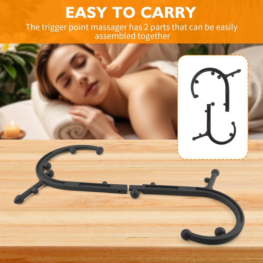 Massage Trigger Point Cane Muscle Release Tool Self Massages Hook Cane Full Body