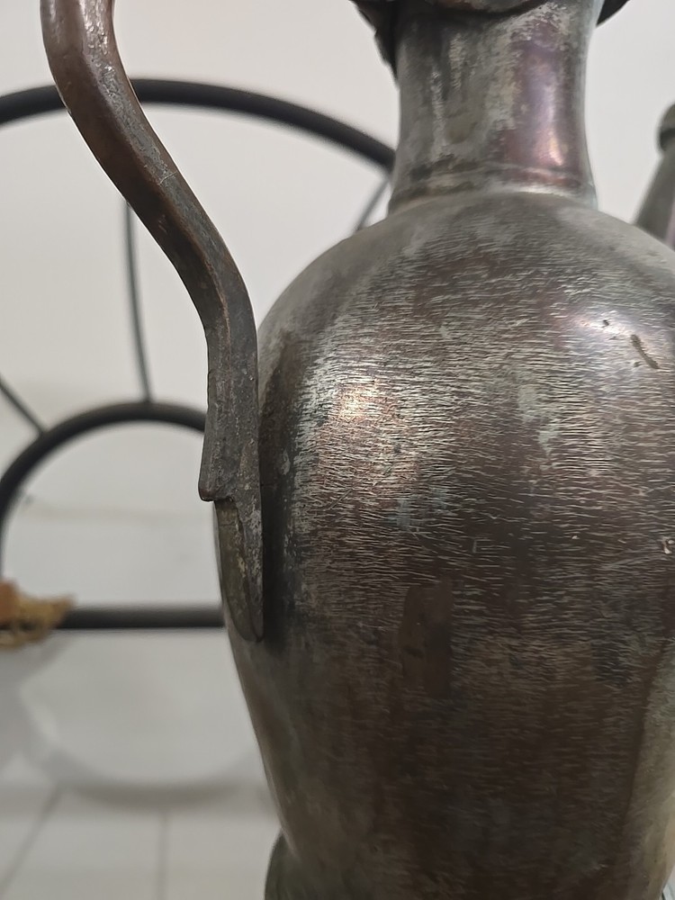 Antique 1800s Turkish Middle Eastern Copper Vessel