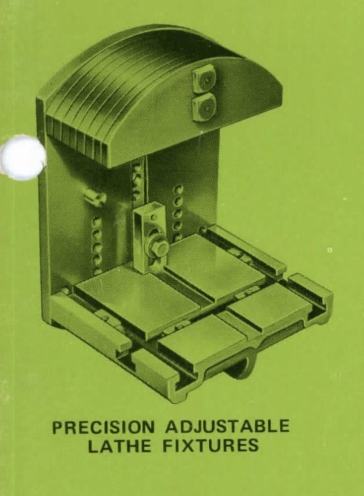 Universal Vise & Tool Co. Precision Adjustable Lathe Fixture,