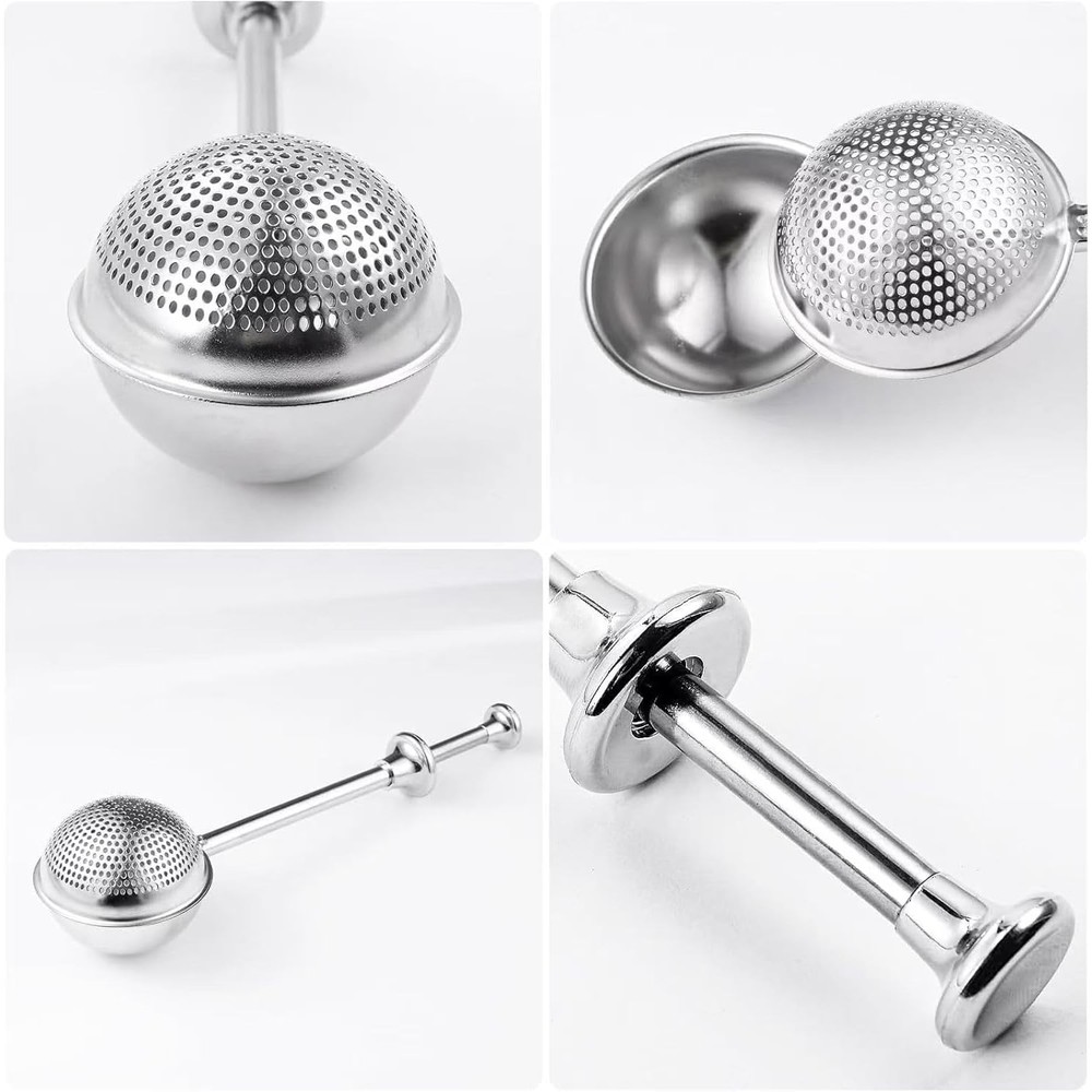 Powdered Sugar Shaker Duster Mini Sifter Flour Duster For Bread Baking With 1...