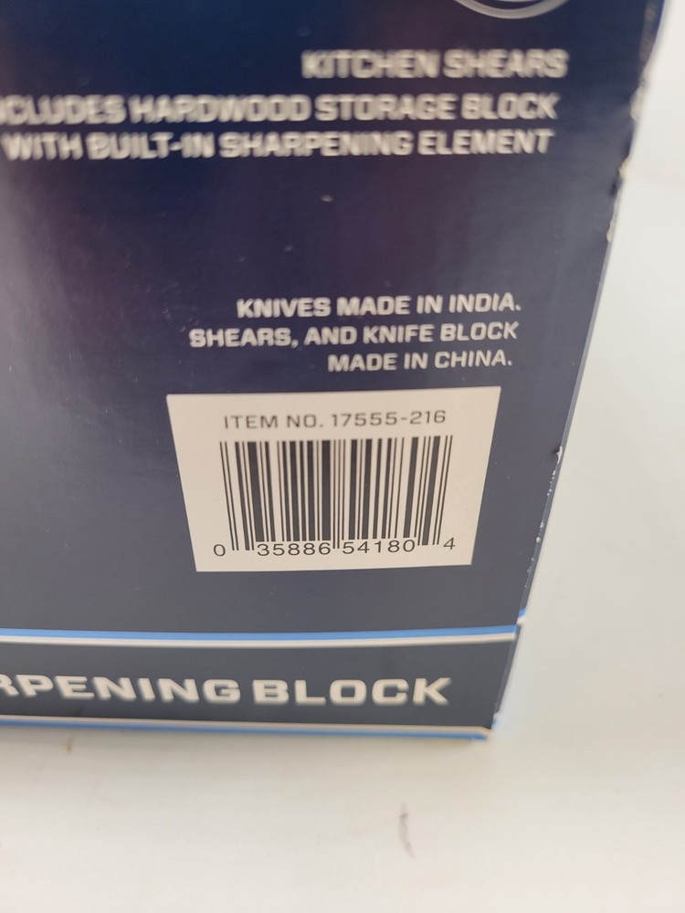 Henckels Dynamic Fine Edge Self Sharpening Block 16-Pc. Kitchen Knives Set