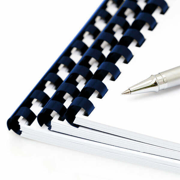 19 Ring Binding Comb Navy Blue 1" 50pcs