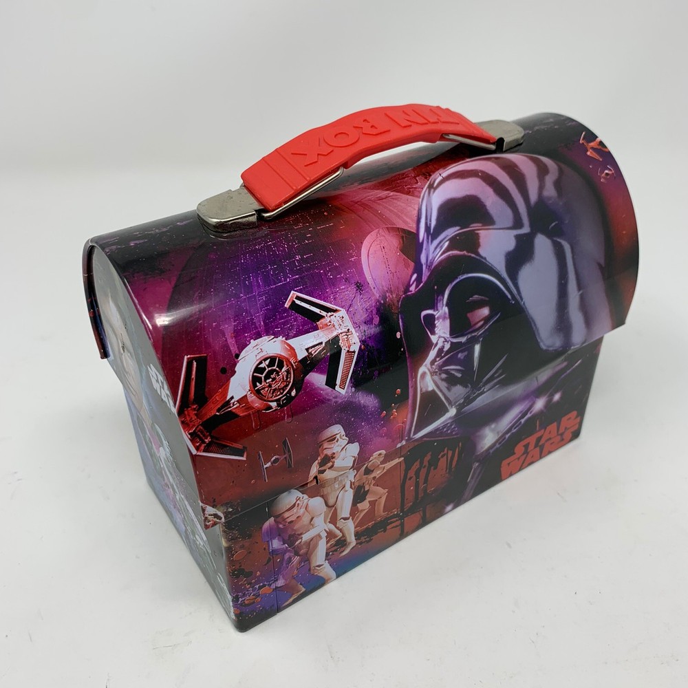 Star Wars Workmans Carry Tin - Darth w Stormtroopers 44535