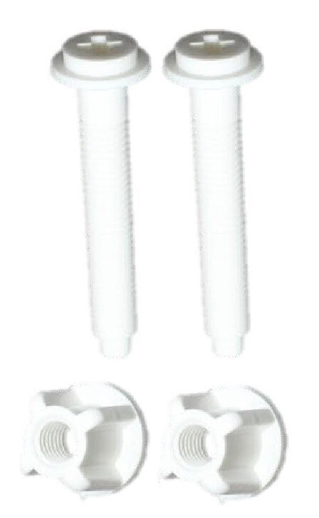 Plastic Toilet Seat Hinge Bolt Screw For Top Mount Toilet Seat Hinges