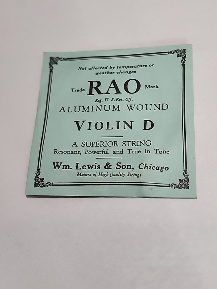RAO Violin D String Aluminum Wound PB2