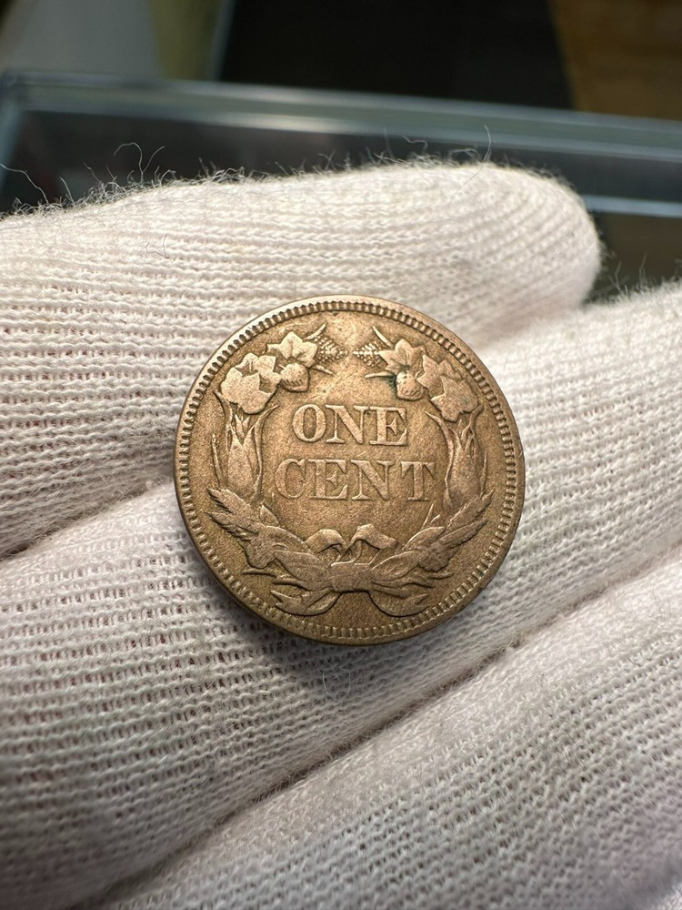 1857 Flying Eagle Cent XF