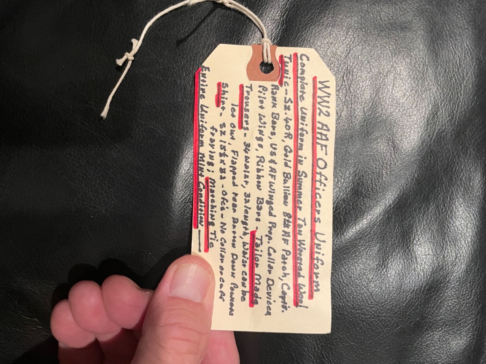 8th WW2 Captian's Pinks & Greens Air Corps Uniform