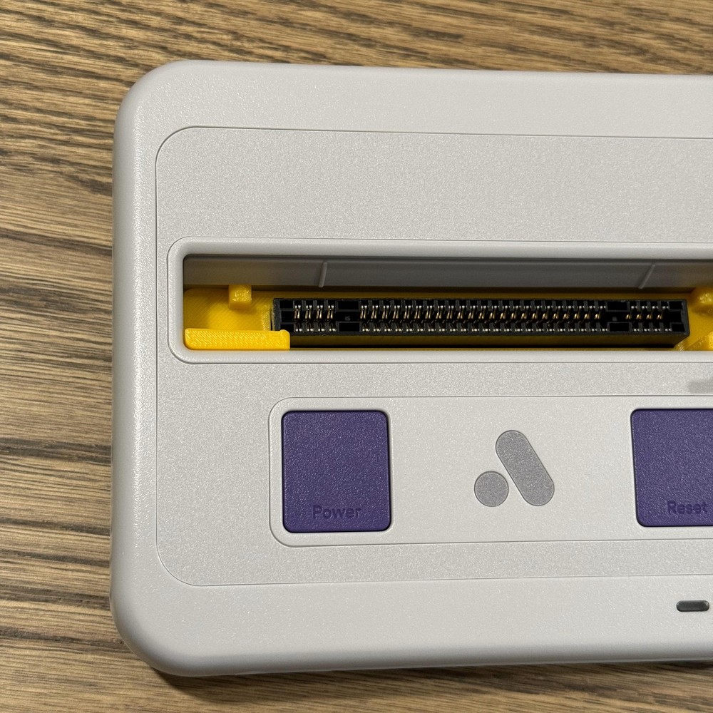 Cartridge / game module inserts for the Analogue Super NT