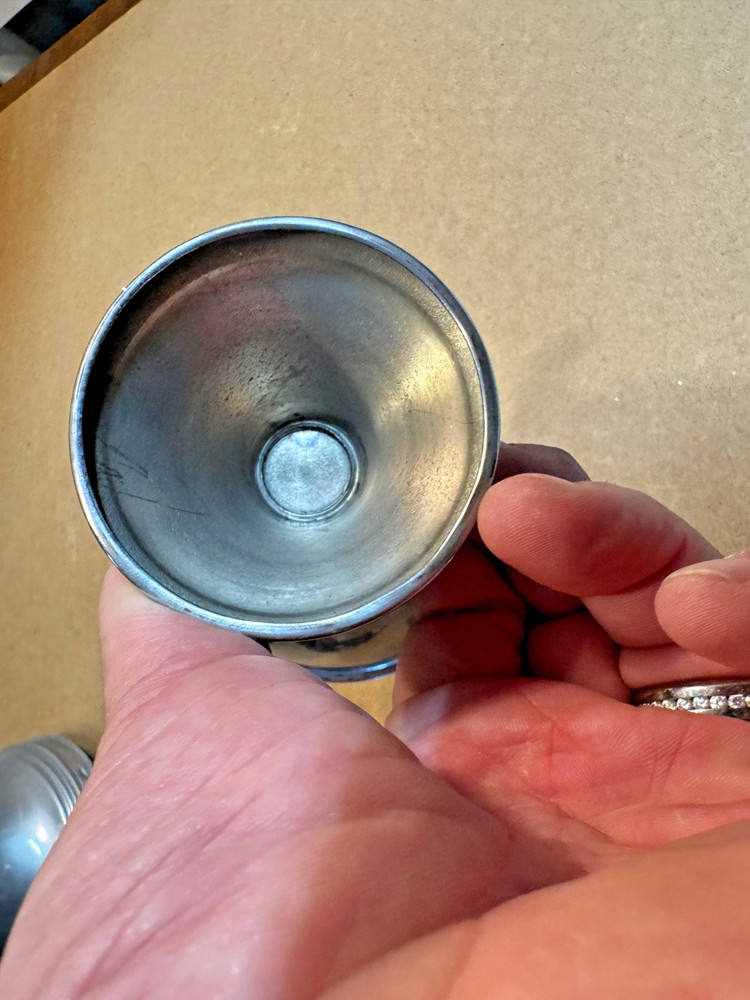 VINTAGE ART DECO COFFEE POT . ~ CHROME ELECTRIC PERCOLATOR