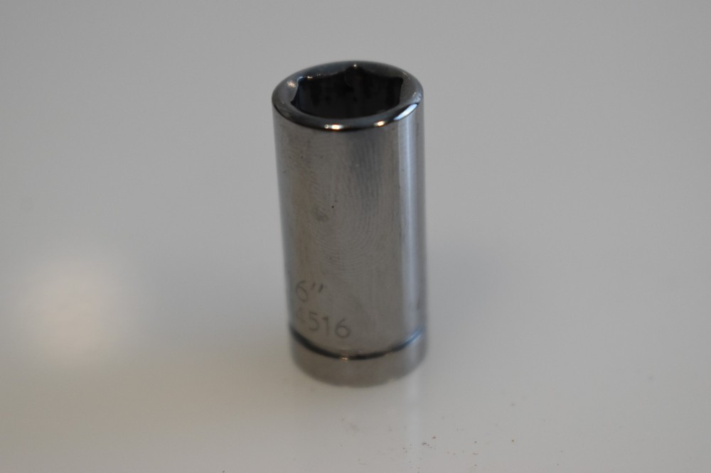 Blue Point Tools BLPS14516 5/16" SAE Shallow Socket 1/4" Drive 6 point Chrome
