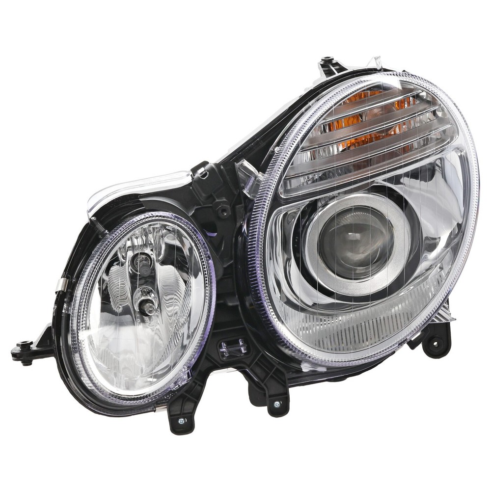 Headlight Set For 2007-2009 Mercedes Benz E350 E320 E550 Left Right With Bulb