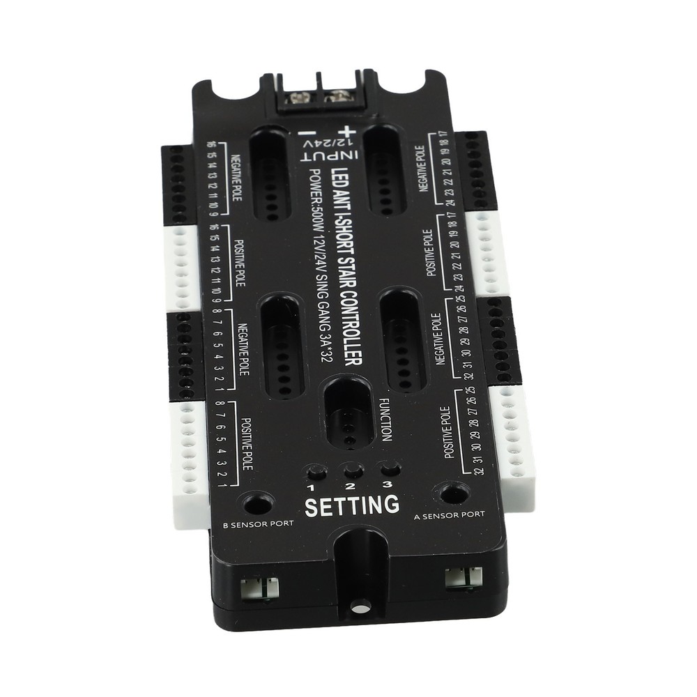 32 Channel LED Motion Sensor Stair Controller for Indoor Use DC 12V/24V