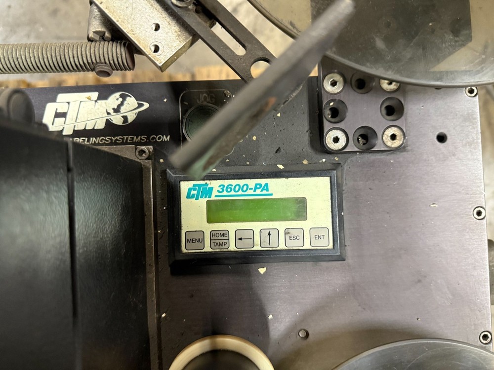 CTM 3600-PA Printer Applicator/Labeling System AS-IS