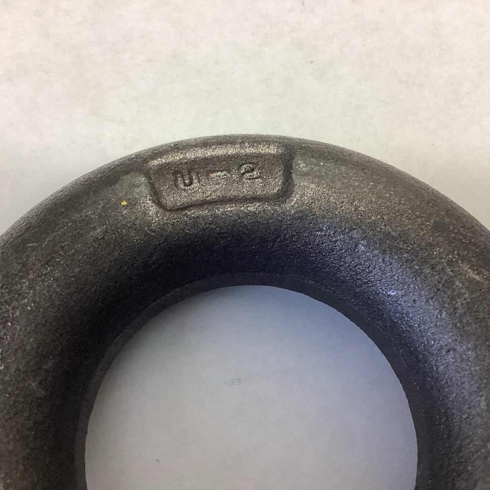#1 Lifting Eye Bolt 1- U-2 Threaded Replacement Unit 2” Dia (LPW129M)
