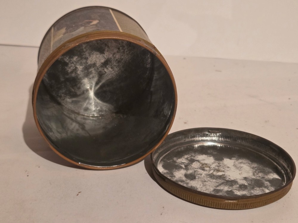 Empty Remington .22 Tin Five Pounder