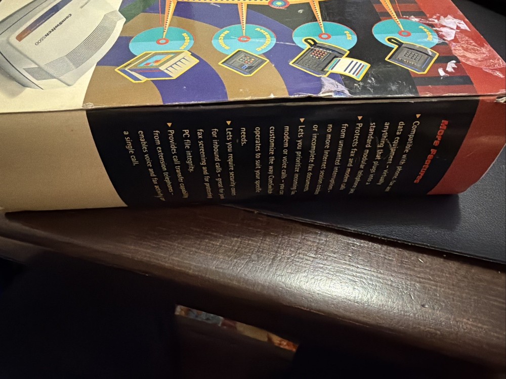 Command Communications Com (CS5500) 4-Ports External Switch Not Tested