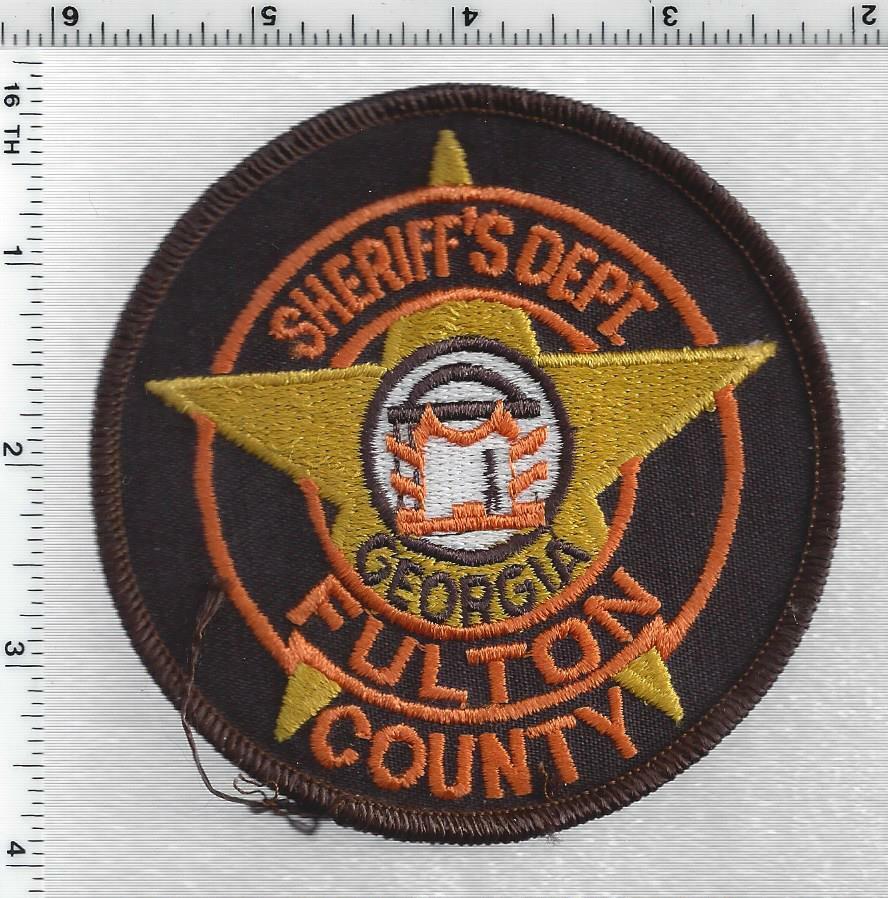Fulton County Sheriff's Dept (Georgia) 2nd Issue Shoulder Patch