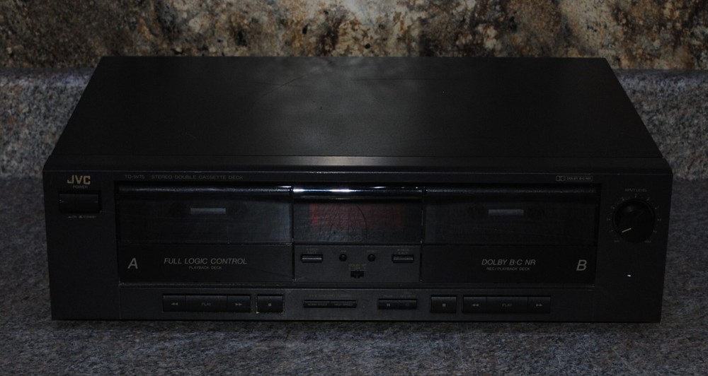 JVC TD-W75 Stereo Double Cassette Deck