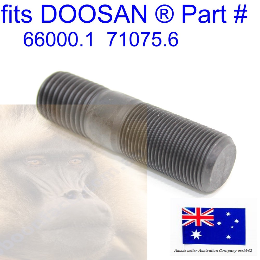fits DOOSAN Caterpillar McCormick Transmission Axle Engine Planetary Stud Bolt
