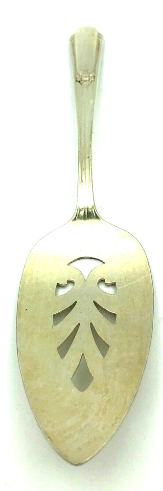 Vintage! WM.Rogers Silver Co.Large Pie/Cake Silver-Plated Hammered Server Memory