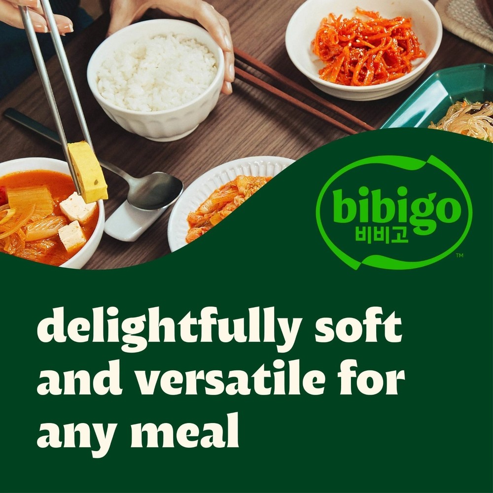 Bibigo Cooked Sticky White Rice, 22.21 oz 3 Pack