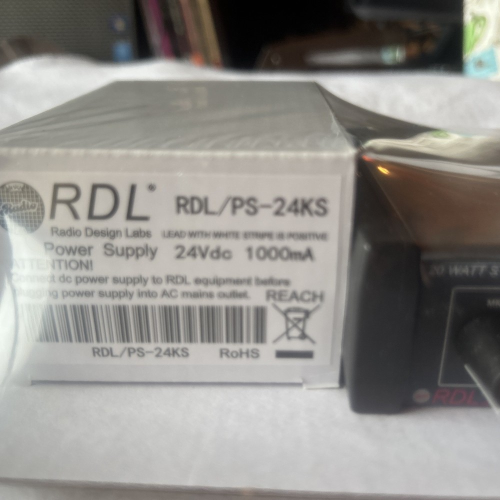 RDL MCA-20 Stereo Mixer Amplifier, NIB