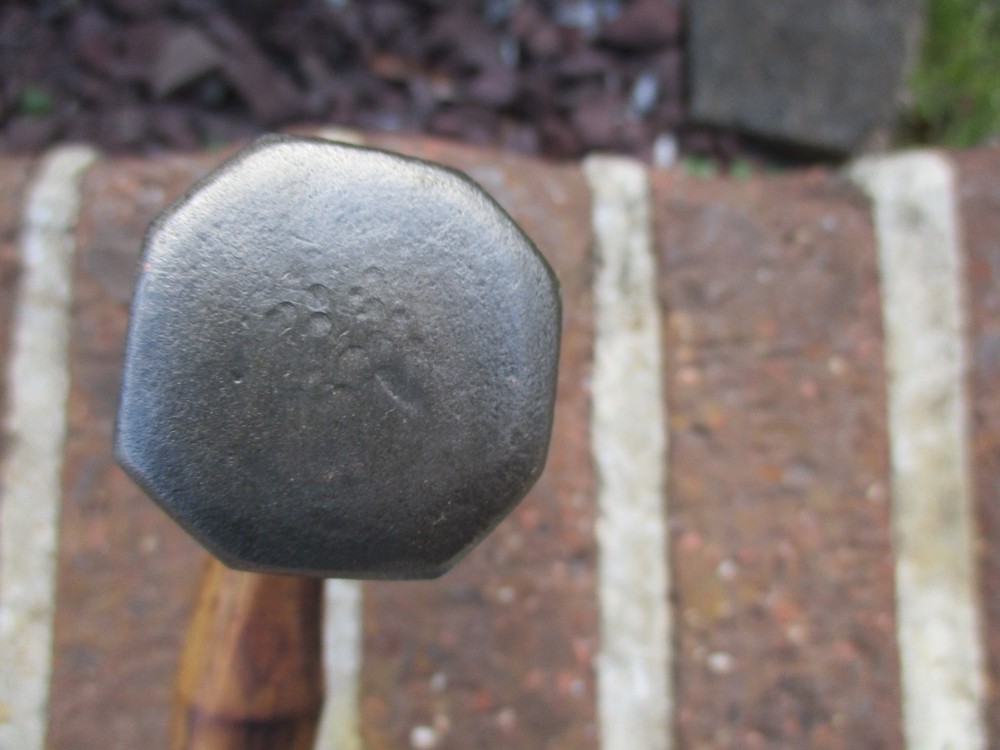 NICE 2.25 Lb Blacksmith Farrier Rounding Forging Hammer Anvil Forge Knifemaking