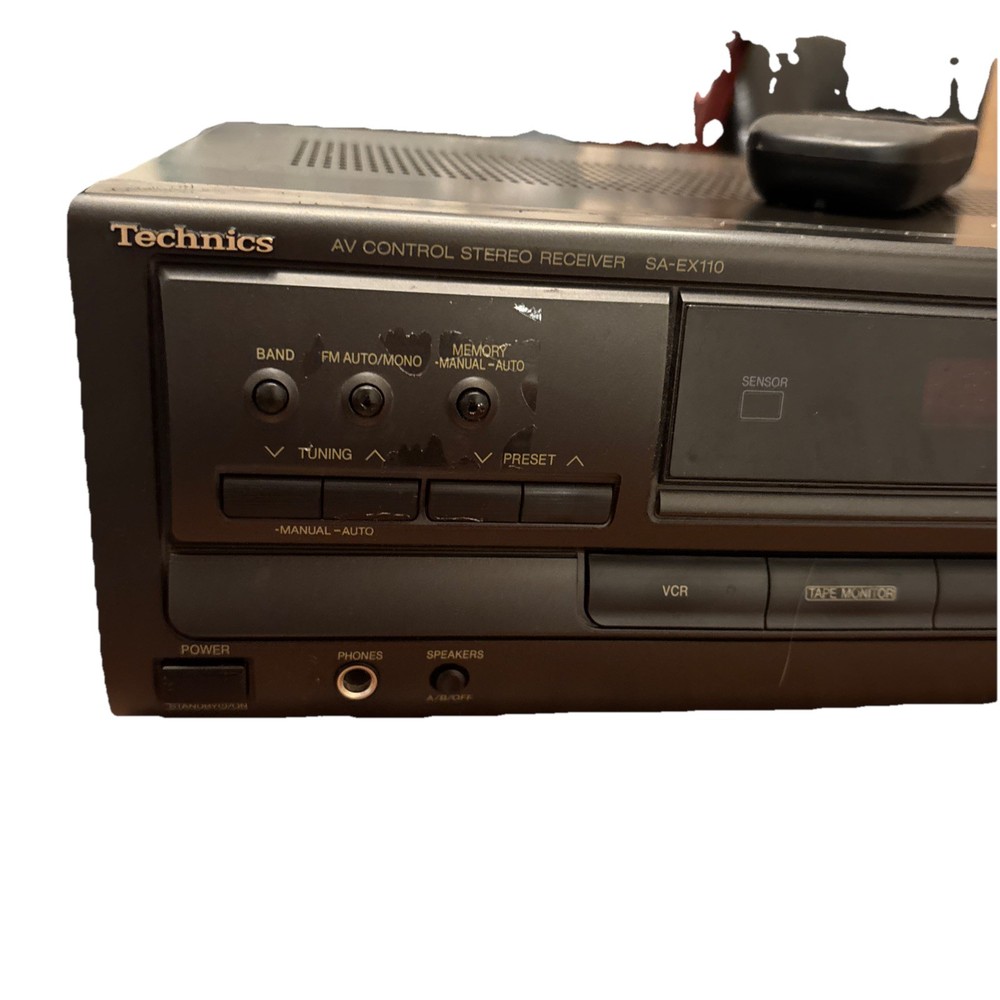 Technics SA-EX110 Vintage 2 Ch Receiver Stereo System With Remote