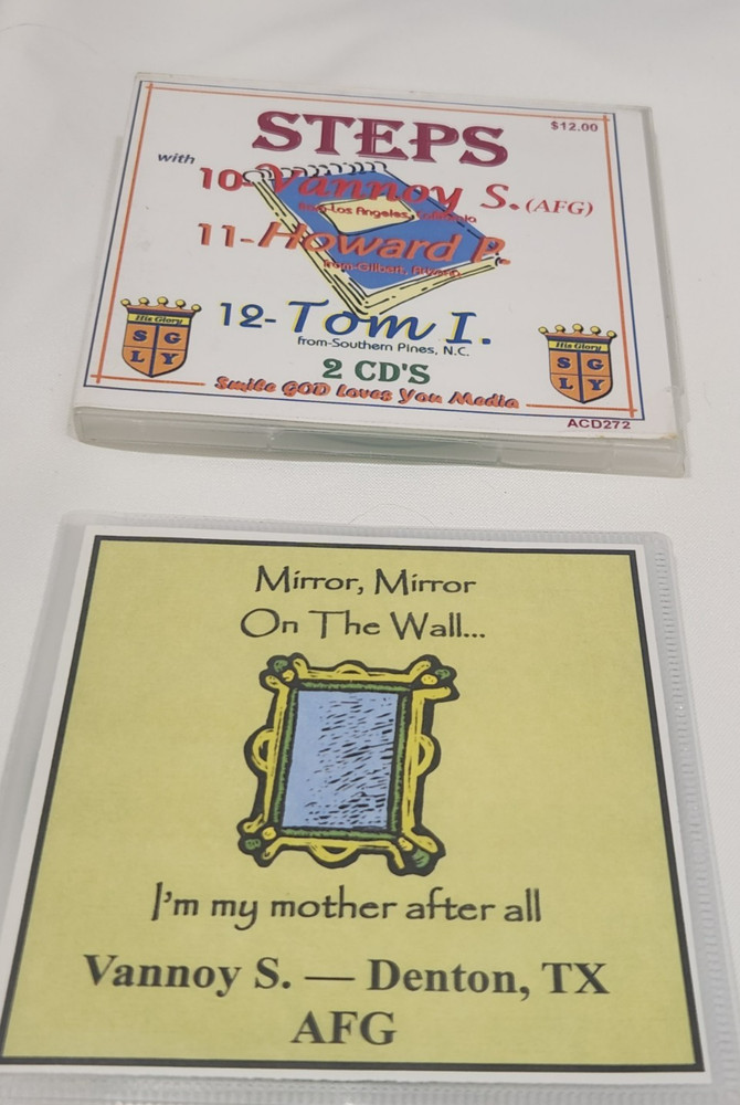 Al Anon Steps 10-12  Vannoy Shaw & Tom I CD Sets Self Help