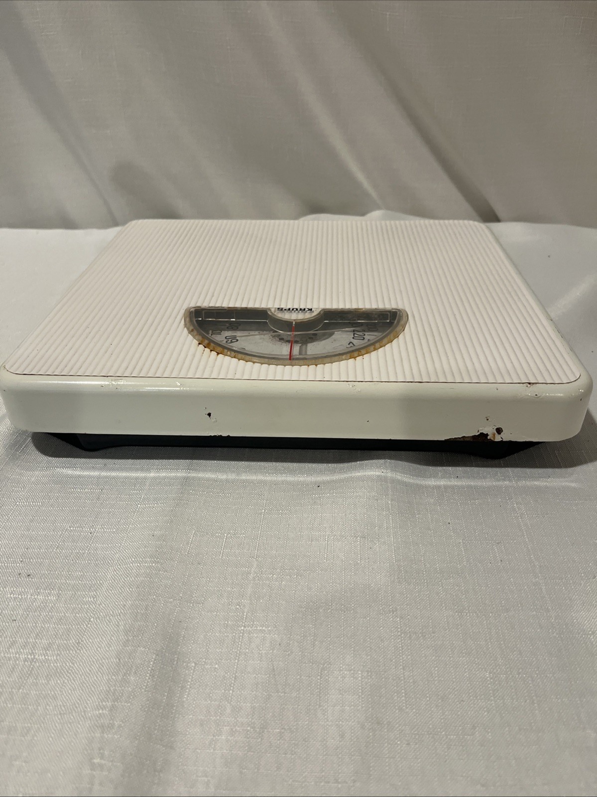 Vintage KRUPS 280 lb Scale White Made In Ireland