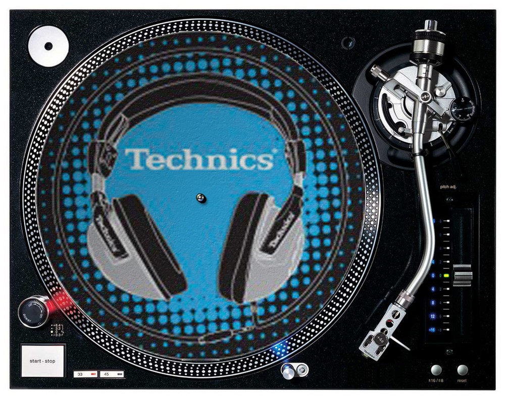 Slipmats Technics DMC Headphone 1 Piece MCANS1