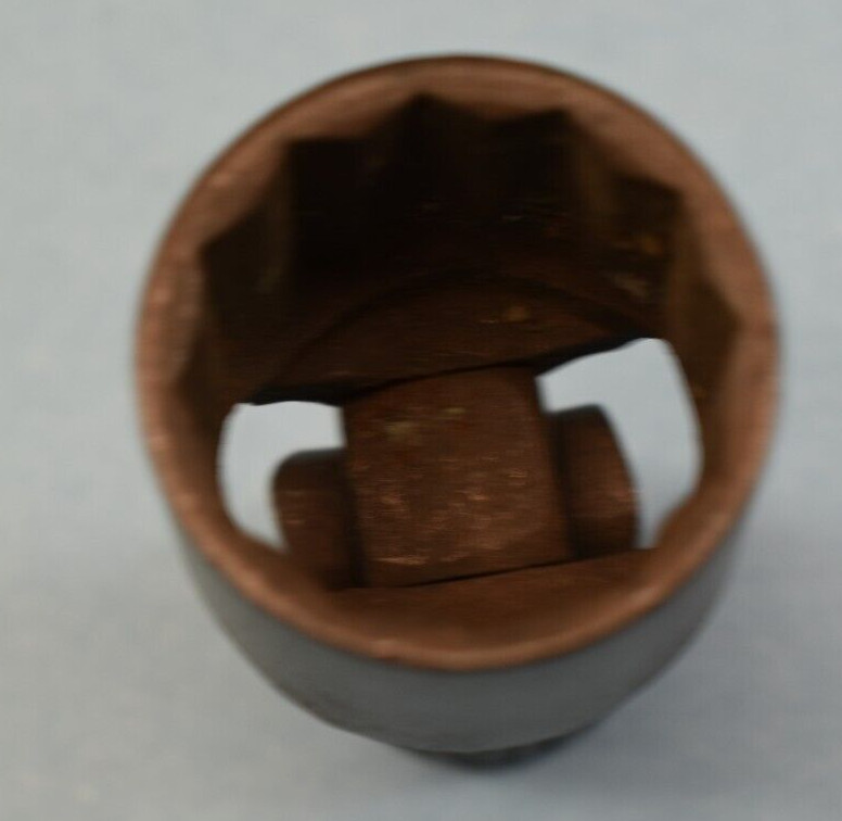 Vintage WRIGHT TOOLS ~ MU-57 ~3/4" Swivel Socket 12 Point 3/8 Drive Date Code AC