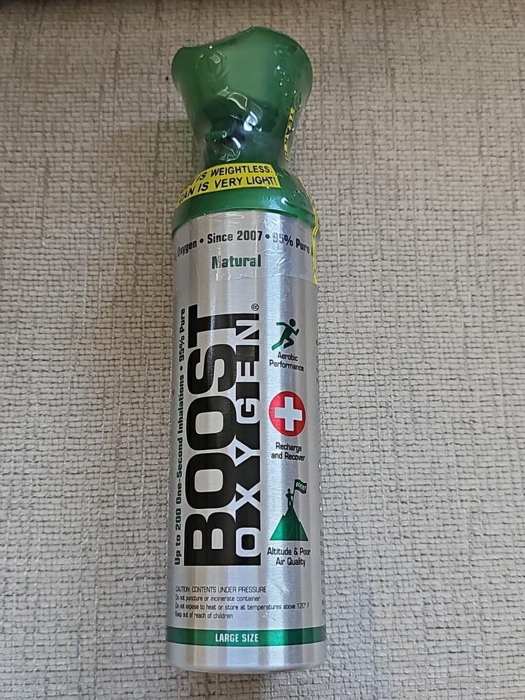 Boost Oxygen 95% Pure Oxygen Natural - Large Large Unit