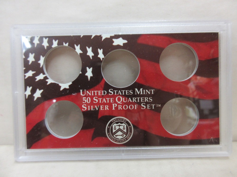 EMPTY PACKAGING Box Lenses & COA for 2006 United States Mint Silver Proof Set