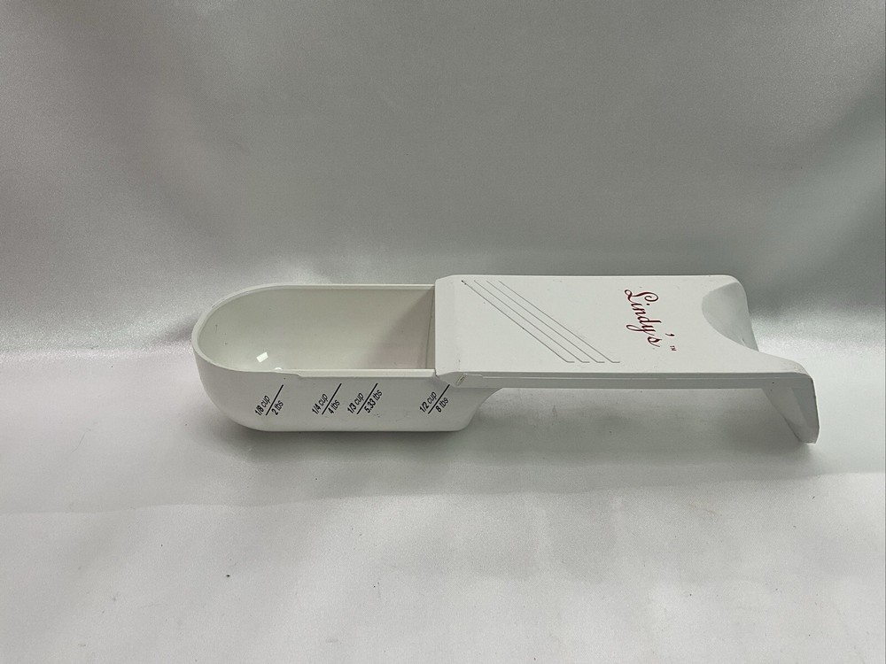 Sliding Measuring One Cup Adjustable Baking Cooking White "Lindy's"