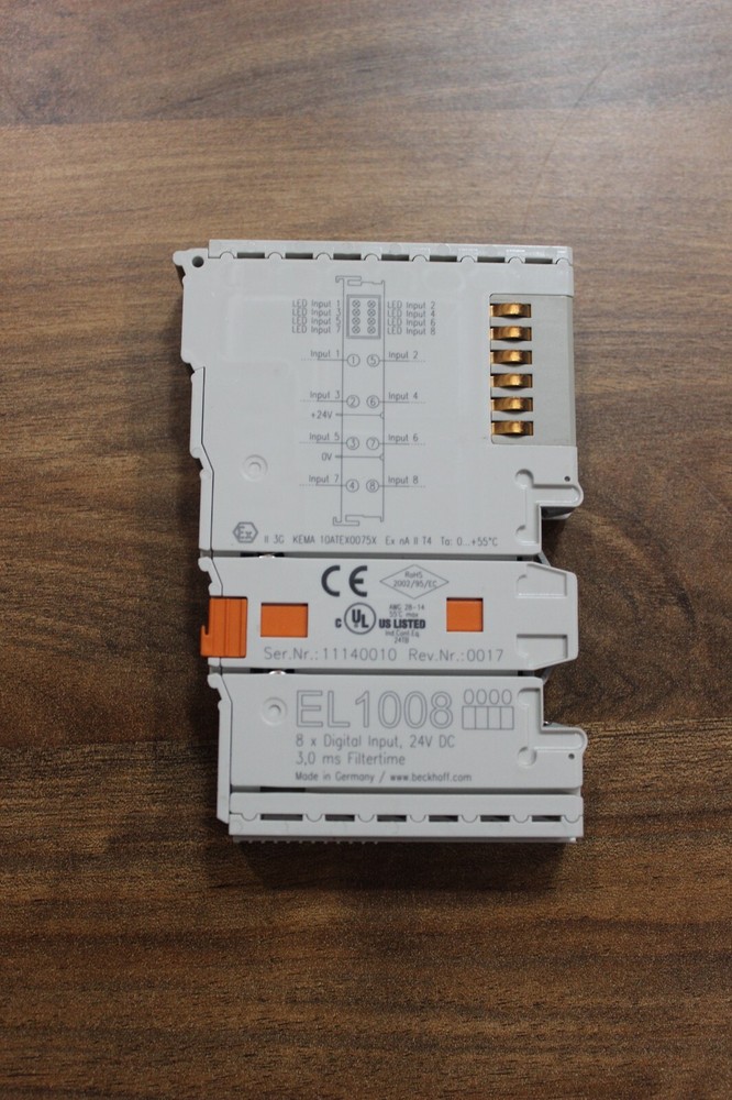 Beckhoff EL1008 EtherCAT Terminal