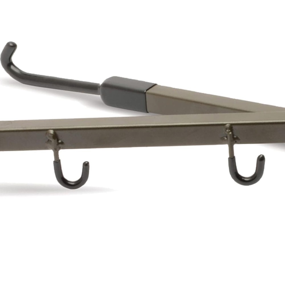 Durable Secure Convenient Portable Folding Tree Stand Bow Hanger w/Two Access...