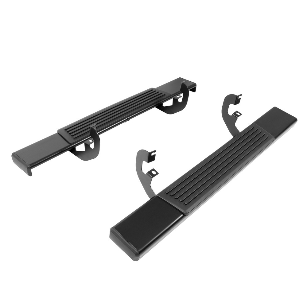 Side Step Bar Running Boards Black For 2019-2025 Silverado Sierra Regular Cab