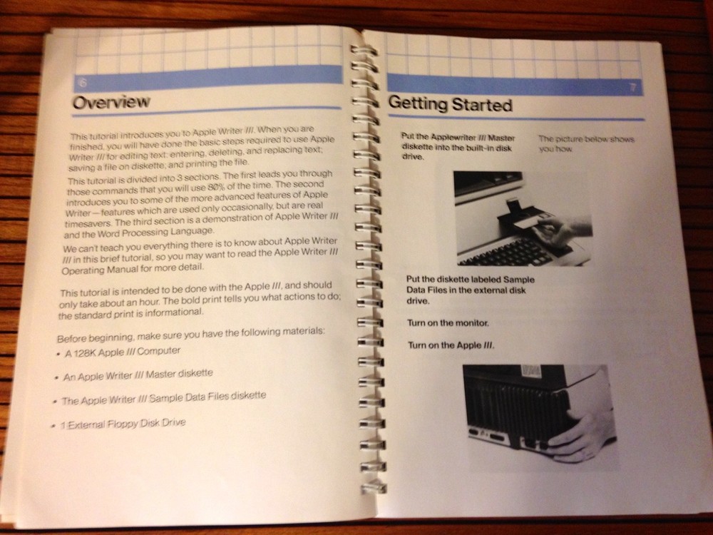 Apple Writer / An Introduction PTP / Apple III Home Computers