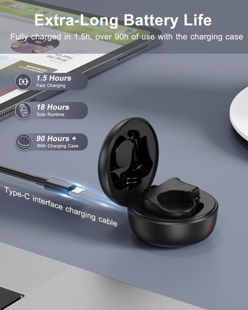 TikTok Scrolling Ring Remote Control, Camera Shutter Remote, Wireless Bluetooth