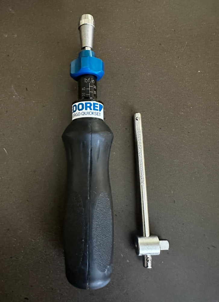 GEDORE Adjustable Torque Screwdriver 10 - 50 lb.in