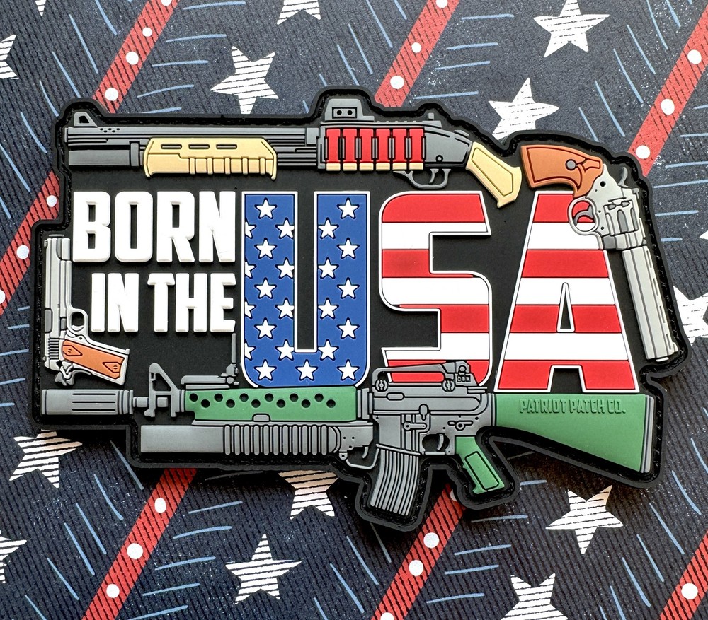 Patriot Patch Co. - Born in the USA - Patch